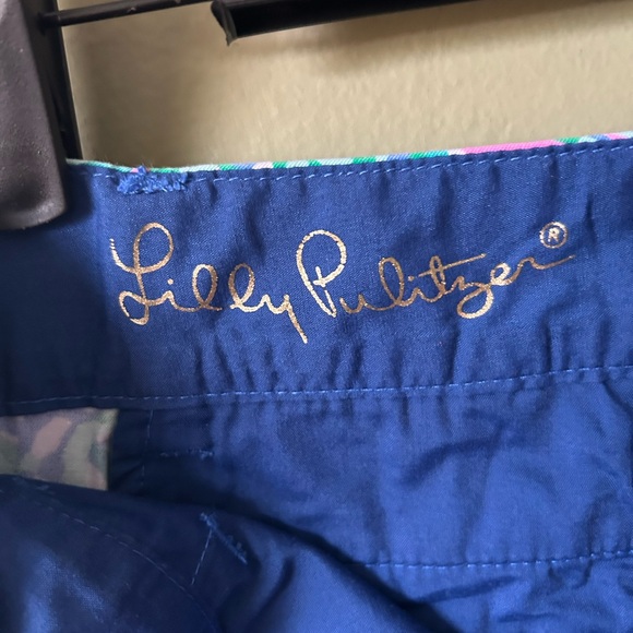 Lilly Pulitzer Jayne Multicolor Floral Shorts - Pink, Green & Blue Sz 0 - Picture 6 of 7